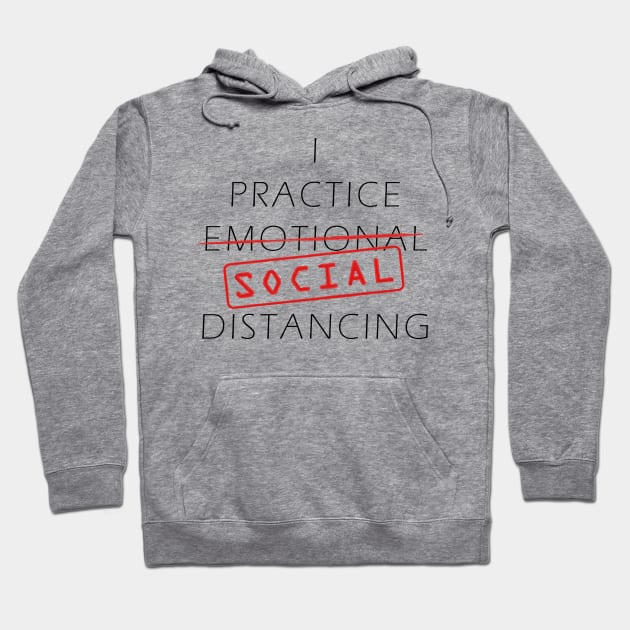 Emotional Distancing Hoodie by EdwardLarson